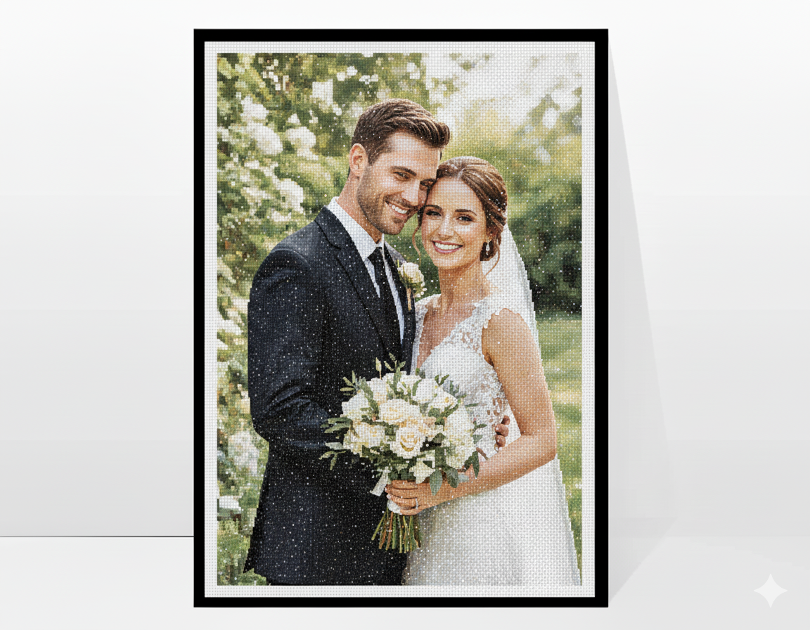 Personalised Diamond Art with Full Kits - High Quality 5D & Eco-Friendly