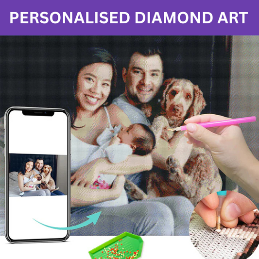 Personalised Diamond Art with Kits - 5D Diamonds Painting