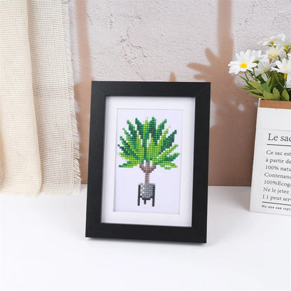 Mini Diamonds Painting 12 sets - Houseplants Edition