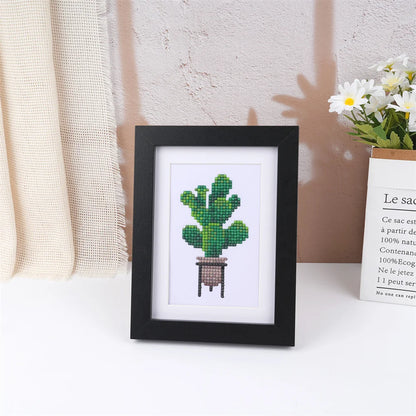 Mini Diamonds Painting 12 sets - Houseplants Edition