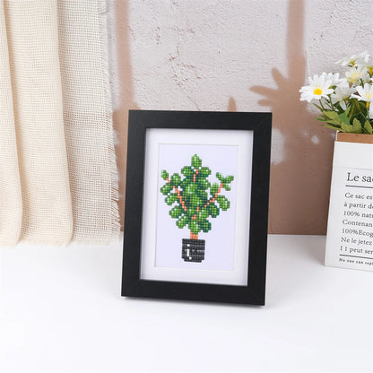 Mini Diamonds Painting 12 sets - Houseplants Edition