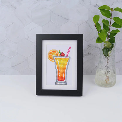 Mini Diamonds Painting 12 sets - Cocktails Edition