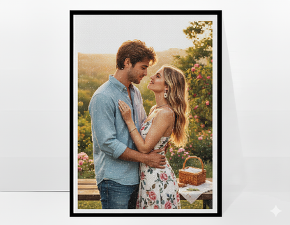 Personalised Diamond Art with Full Kits - High Quality 5D & Eco-Friendly