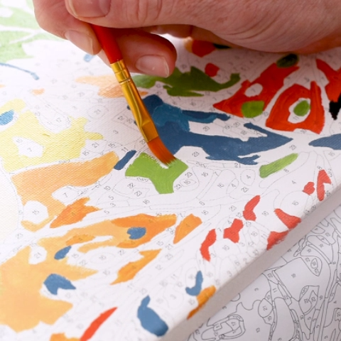 Personalised Paint by Numbers With Full Kits | High Quality 36 Colors & Eco-Friendly