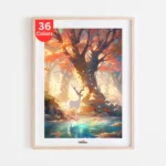 Autumn Glow White Stag Paint by Numbers Kit Autumn Glow White Stag Paint by Numbers Kit