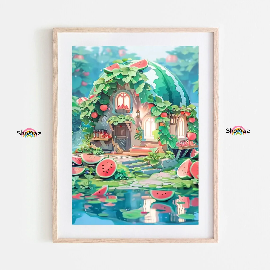 Enchanted Watermelon Dome Paint by Numbers Kit