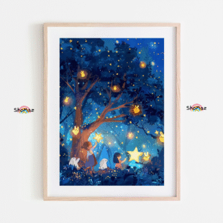 Enchanted Forest of Lights - Magical Paint by Numbers Kit