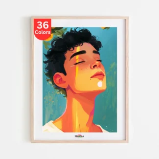 Sunlit Youth Paint by Numbers Kit