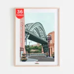 Tyne Bridge, Newcastle Paint by Numbers Kit