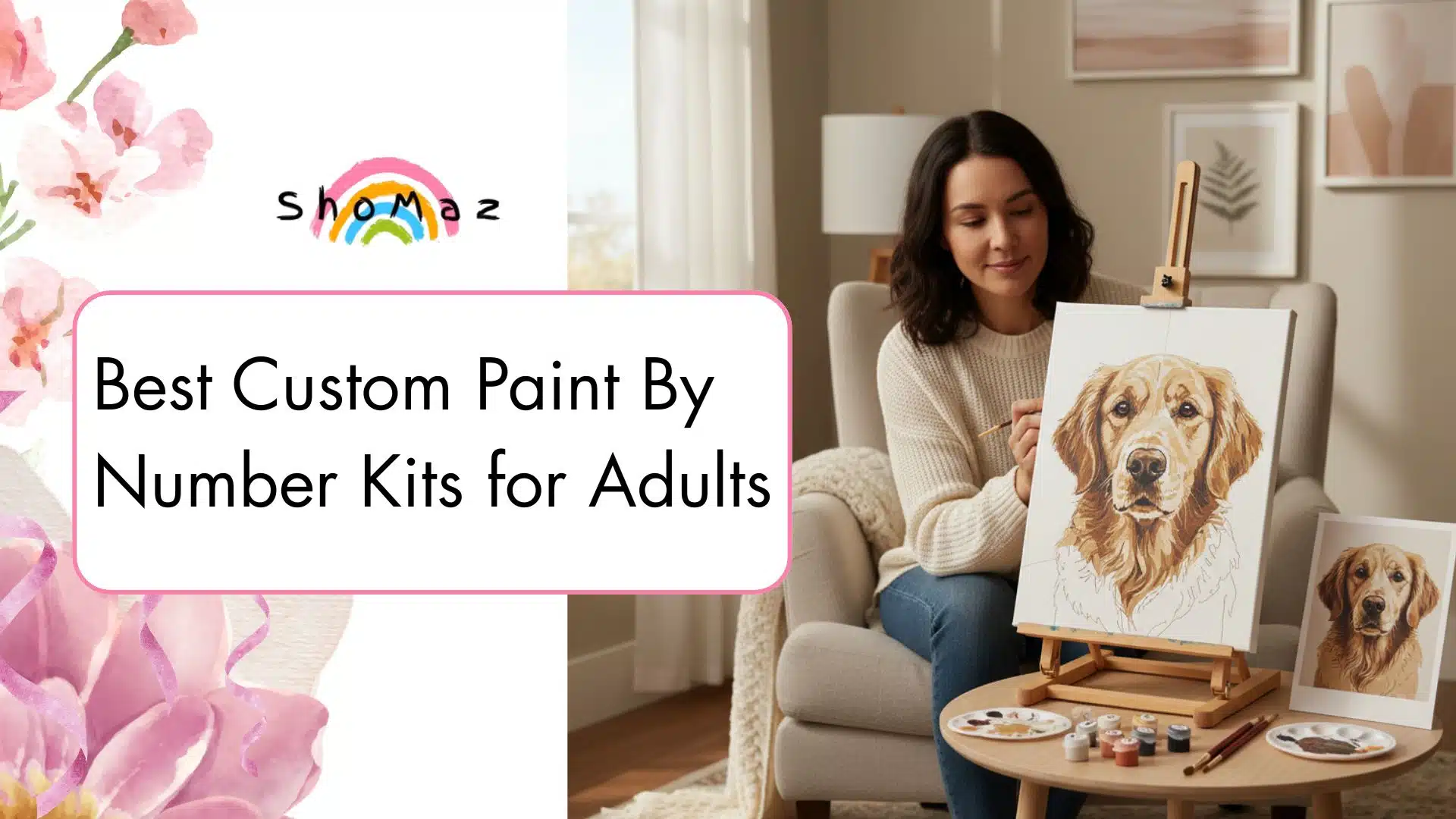 best custom paint by number kits for adults