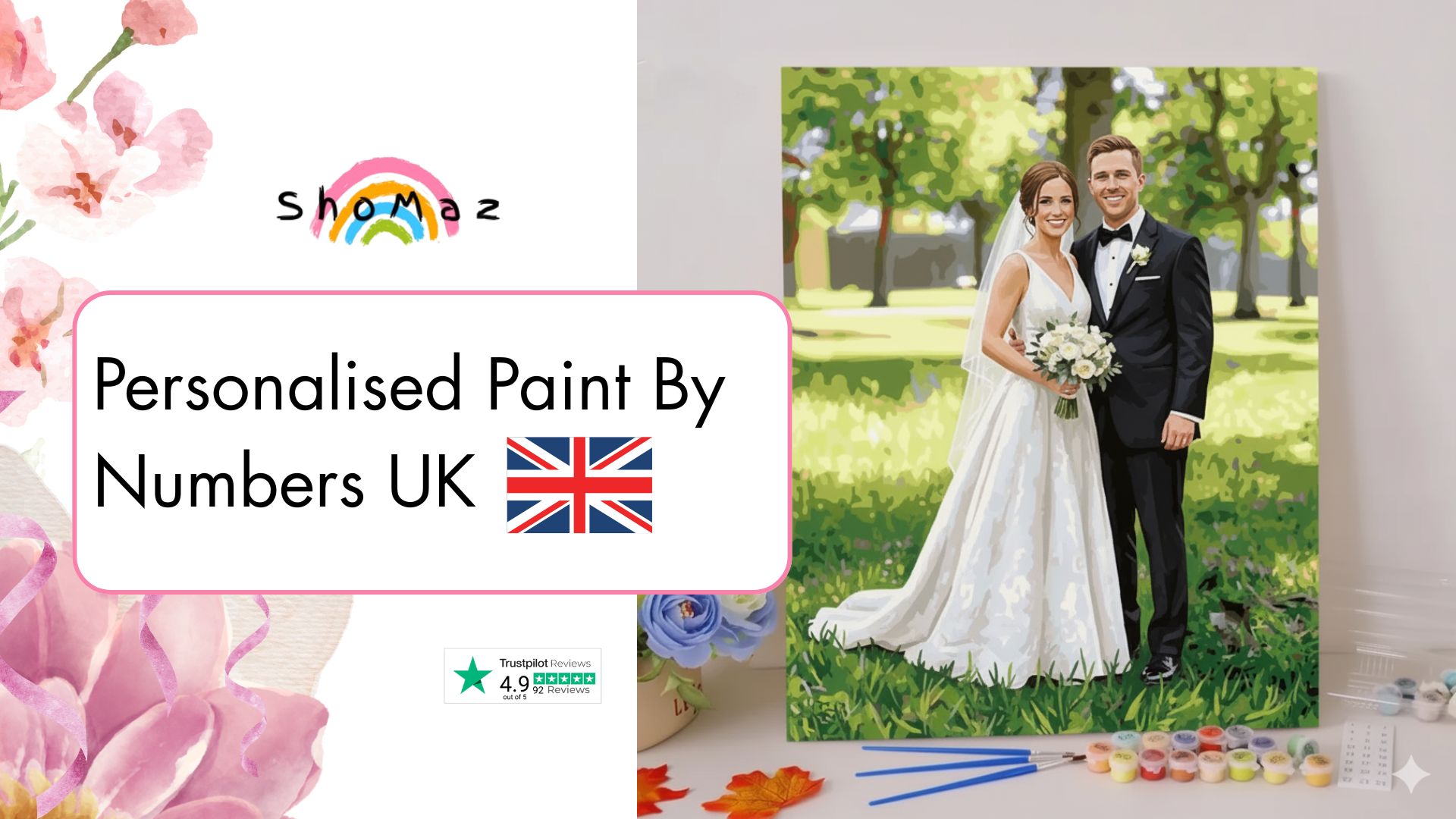 personalised paint by numbers uk